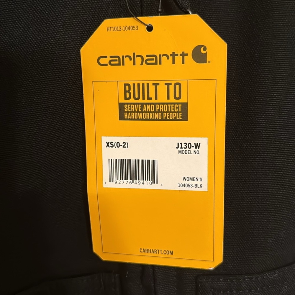Carhartt Black Heavy-Duty Sweatshirt - Picture 3 of 7